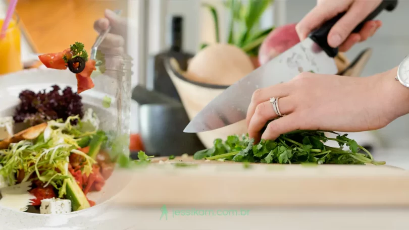 plano de dieta saudável e sustentável