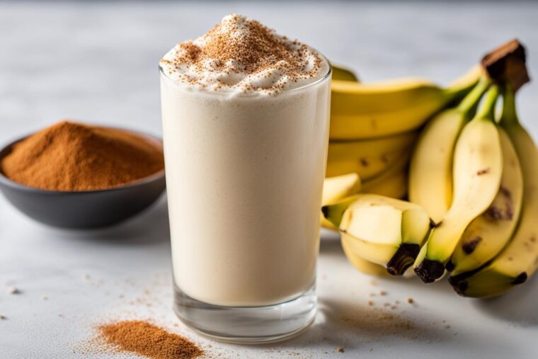 shake de banana potencializado com proteínas shake de banana potencializado com proteínas