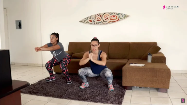 Treino Rápido Para Quadríceps agachamento simples com curtinhas