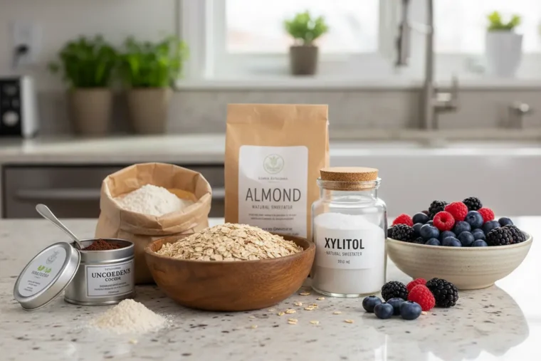 Ingredientes saudáveis e alternativos para doces fit