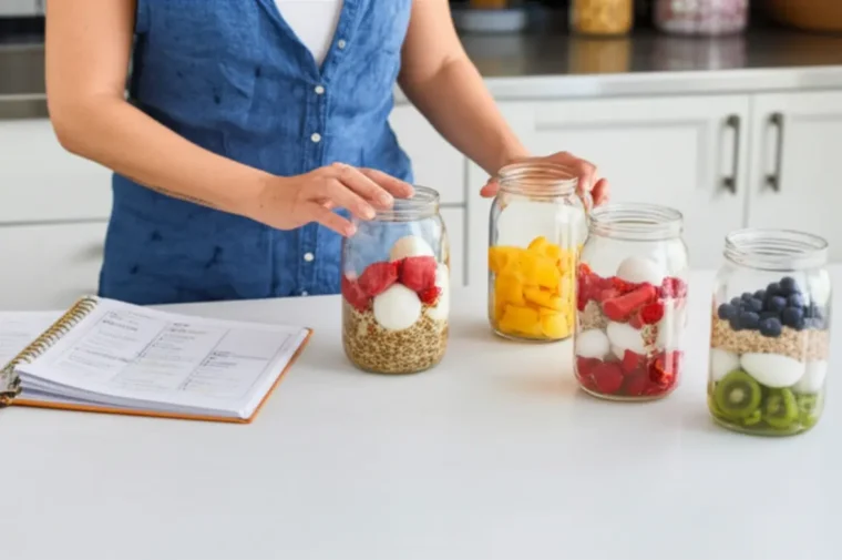 Café da Manhã para Ganhar Massa! Receitas Deliciosas e Fáceis 2 Planejamento semanal de refeições saudáveis para ganho de massa.