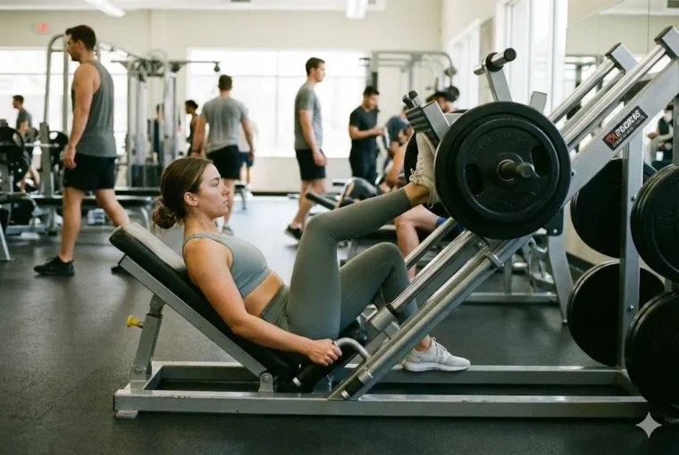 Execução correta do leg press unilateral