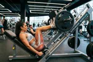 Leg press para aumentar o glúteo feminino