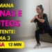 TREINO POTENTE DE PERNAS E GLÚTEOS em casa, 12 minutos