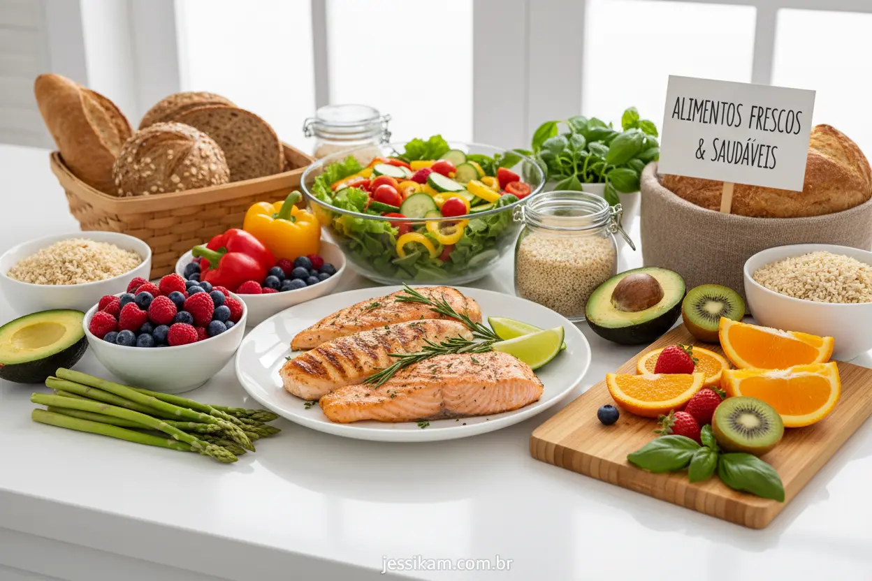 Alimentação estratégica para secar a pochete