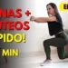Mulher fazendo Exercícios De Pernas E Glúteos Para Fazer Em Casa