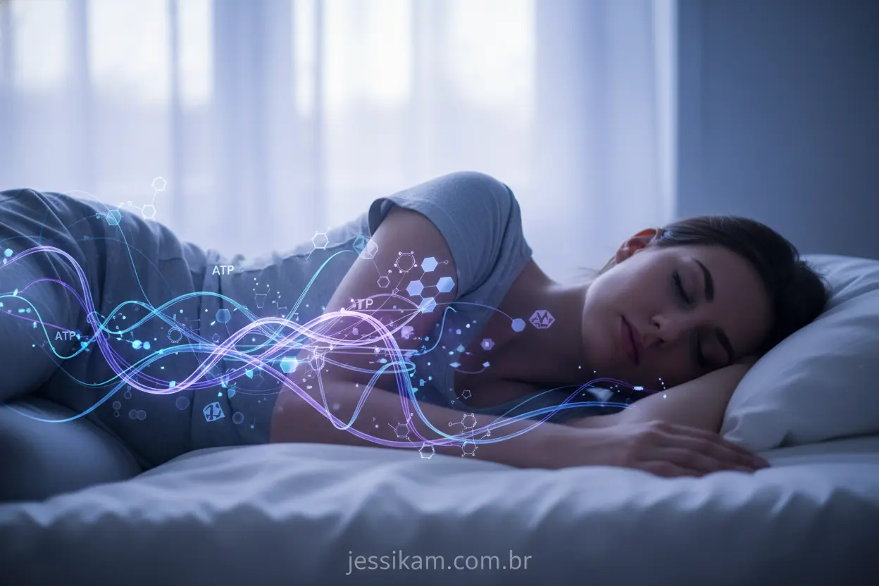 Metabolismo de Carboidratos Noturnos Gráfico do metabolismo de carboidratos à noite.