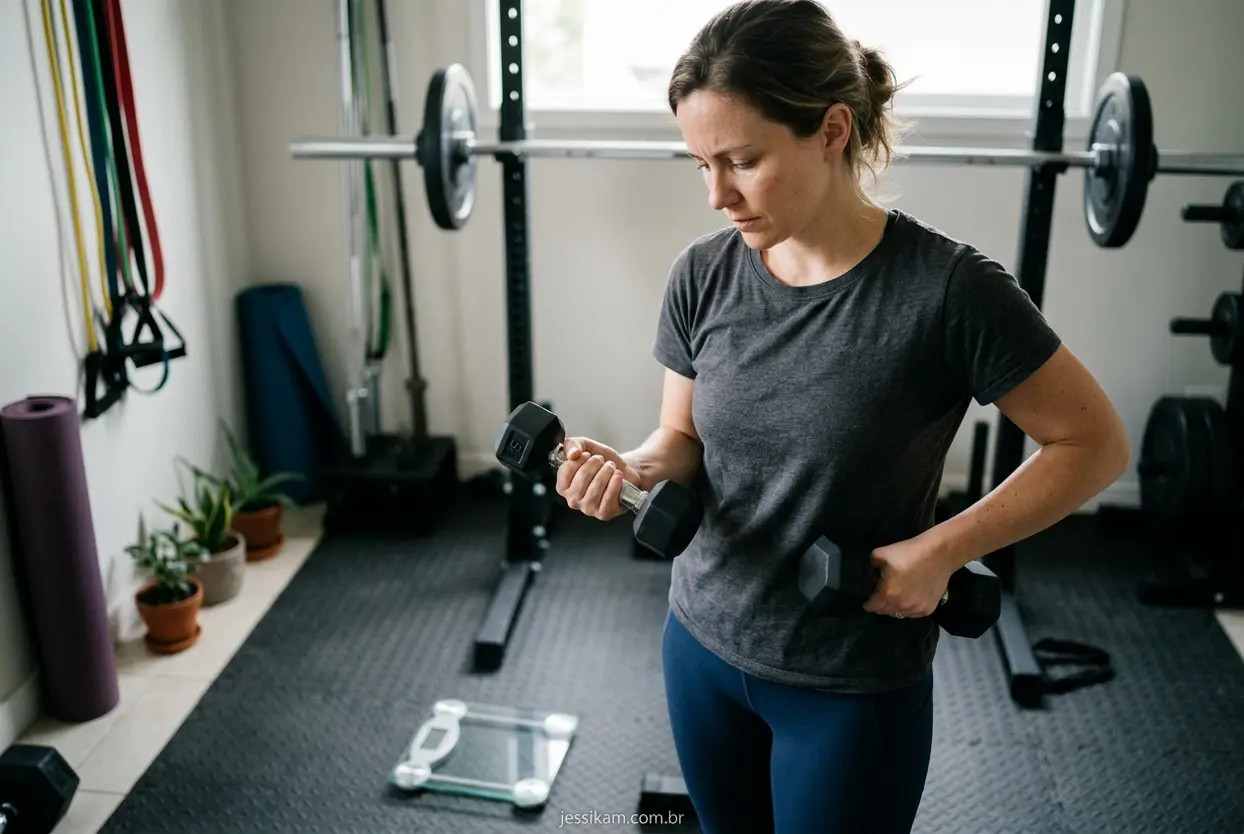 Musculação e Composição Corporal Mitos sobre musculação feminina e o peso na balança