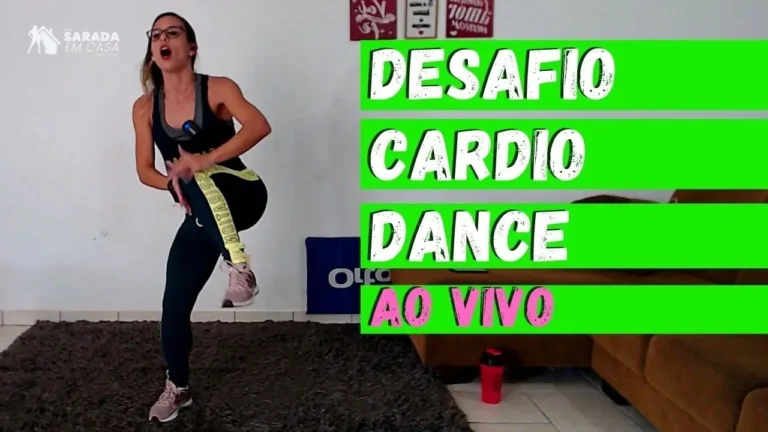 DESAFIO Club Sarada Em Casa Treino De CARDIO DANCE Para Definir O Corpo
