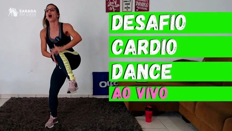 DESAFIO Club Sarada Em Casa Treino De CARDIO DANCE Para Definir O Corpo