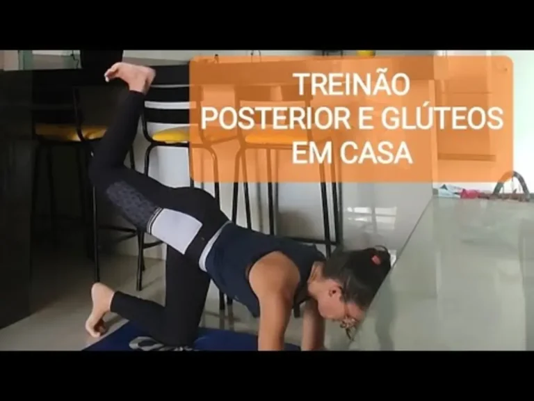 TREINO EM CASA PARA TURBINAR POSTERIOR E GLÚTEOS