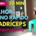 DESAFIO Semana Do Treino De Quadríceps Para CRESCER E TONIFICAR Coxas Com Treino Em Casa Rápido D2